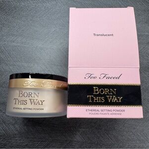 Too Faced Born This Way Ethereal Setting Powder Translucent 17g NIB